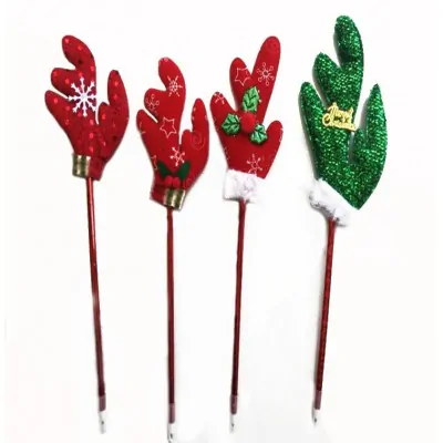 Lapiceras Navidad Reno /b X12