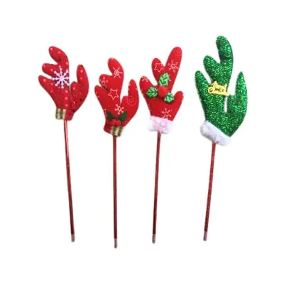 Lapiceras Navidad Reno /b X12