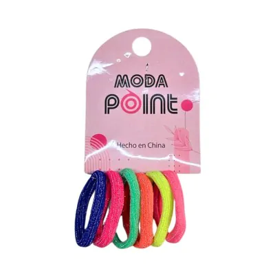 Colita Toalla Mini Brillo Fluo X12