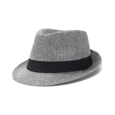 Sombrero Tanguero Invierno Gris Claro