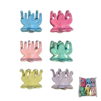 Broche Flor Grande Color Pastel
