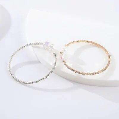 Pulsera Stras Rigida - Cristal X12
