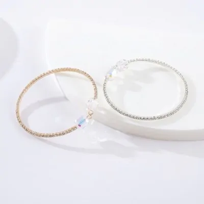 Pulsera Stras Rigida - Cristal X12