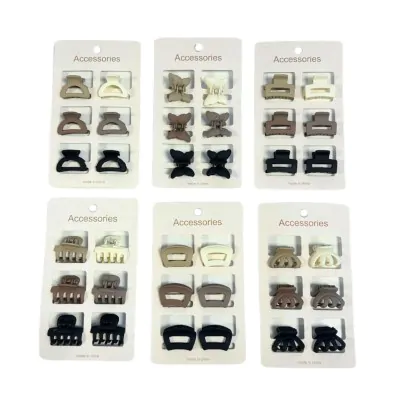Set Brochecitos 2.5cm Formas Tierra X12