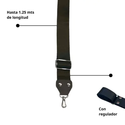 Correa Para Cartera Regulable 4cm - Marron