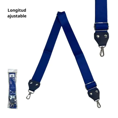 Correa Para Cartera Regulable 4cm - Azul