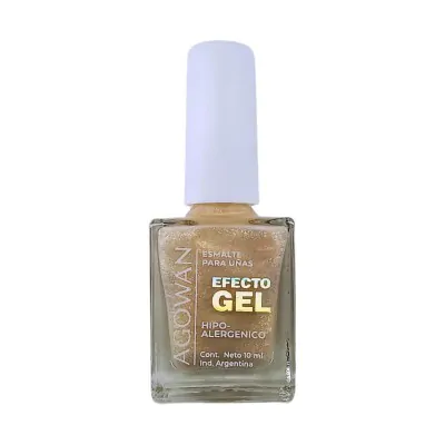 Esmalte Agowan Gel Cremoso 10ml M56 Dorado X2