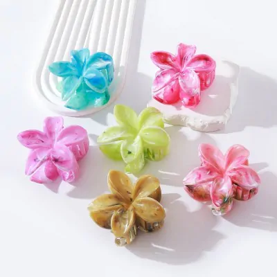 Broche Flor Bali 8cm Resina X12