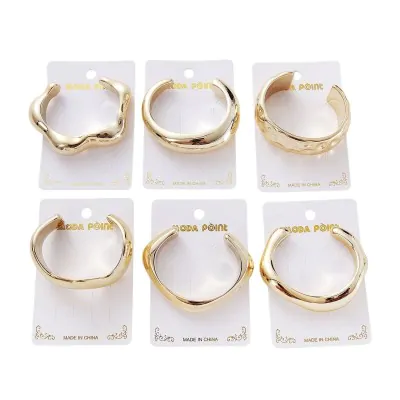 Pulsera Chunky Ccb Dorado X6