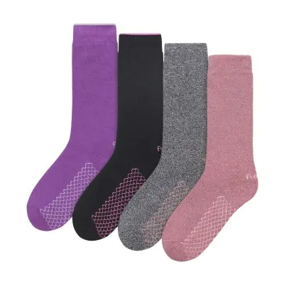 Medias 1/2 Cana Mujer Termica Lisa Talle Unico Floyd X12