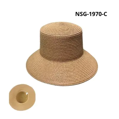Piluso Chato De Rafia Camel