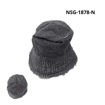 Piluso Denim Con Flecos Negro