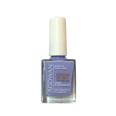 Esmalte Agowan Gel Cremoso 10ml J62 Lila X2