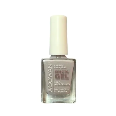 Esmalte Agowan Gel Cremoso 10ml J91 Lila Claro X2