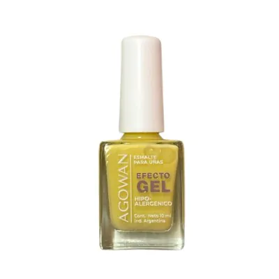 Esmalte Agowan Gel Cremoso 10ml M36 Amarillo X2