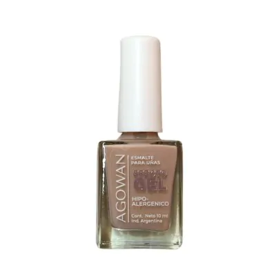 Esmalte Agowan Gel Cremoso 10ml M67 Beige X2