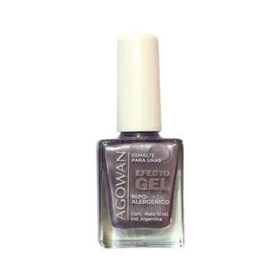 Esmalte Agowan Gel Metalizado 10ml V05 Violeta X2