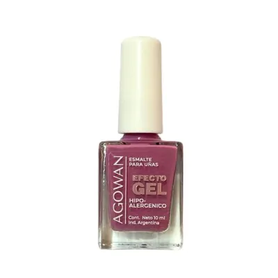 Esmalte Agowan Gel Cremoso 10ml W99 Ciruela X2