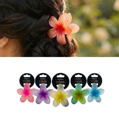Broche Flor Bali Degrade 8cm - Color X12