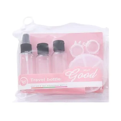 Set Viaje 6 Piezas Caja Separadora Negro