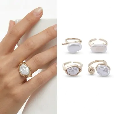 Anillo Perla Chunky X12