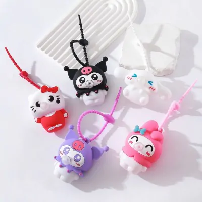 Llavero Goma Antiestres Burbuja Sanrio X6