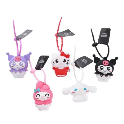 Llavero Goma Antiestres Burbuja Sanrio X6