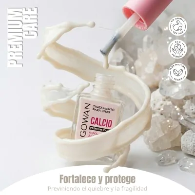 Esmalte Agowan Tratamiento 10ml Calcio X2