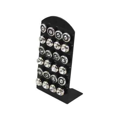 Aros Stras Borde Metal