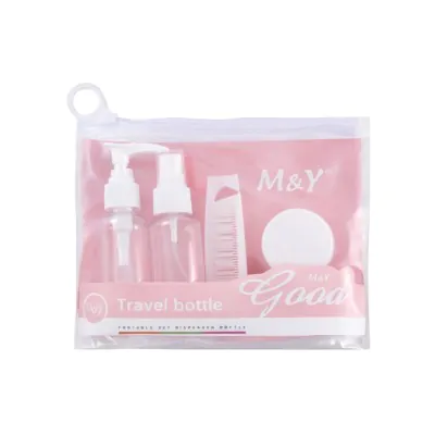 Set Viaje 5 Piezas Con Peine Blanco