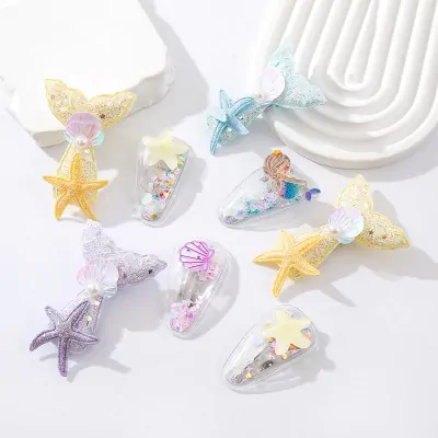 Set Pico Tela Oceano Sirena X12
