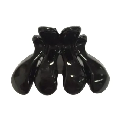 Broche Petalo 6cm Negro