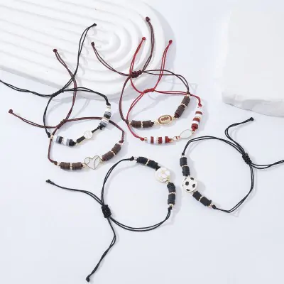 Pulsera Soga Canutillos Deporte Clasico X6