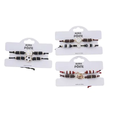 Pulsera Soga Canutillos Deporte Clasico X6