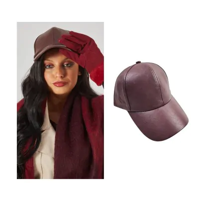 Cap Ecocuero Bordo
