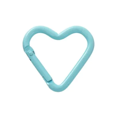Mosqueton Forma Corazon Celeste X24
