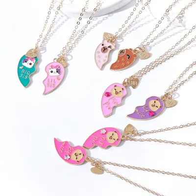 Collar Best Friend Forever Corazon Capybara X6