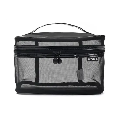 Portacosmetico Style Mesh Red Negro