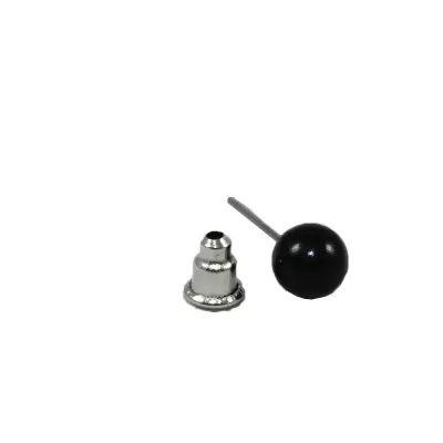 Aros Perla Negro Variado