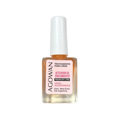 Esmalte Agowan Tratamiento 10ml Activador Crecimiento X2