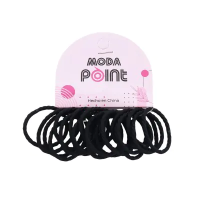 Colita Toalla Bebe Ondulada Negro X12