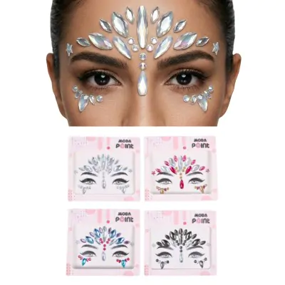 Gemas Faciales Glitter X12