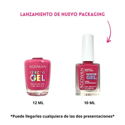 Esmalte Agowan Gel 10ml W13 (w45 L48) X2
