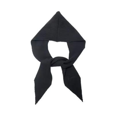 Bufanda Con Capucha 28x200 Negro