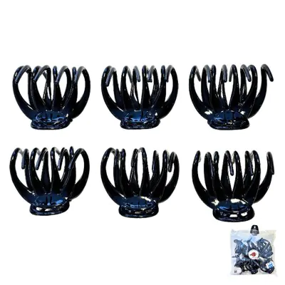 Broche Corona 5cm Negro