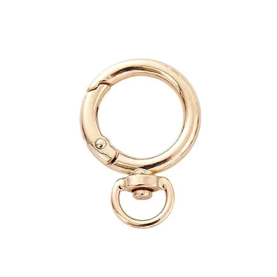 Mosqueton Forma Circulo Dorado X24