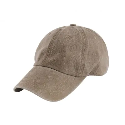 Cap Gastado Denim Beige