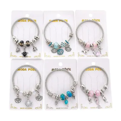 Pulsera Pandora Metal Cerrada -plateado Oceano X6