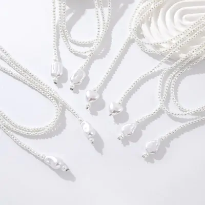 Collar Largo Multiuso Perla X12