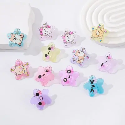 Pico Infantil Estrella Animalitos X12